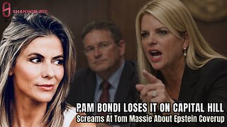 🔥SJ LIVE Feb 12 - Pam Bondi LOSES IT On Capital Hill, Screams At Tom Massie About Epstein Coverup🔥