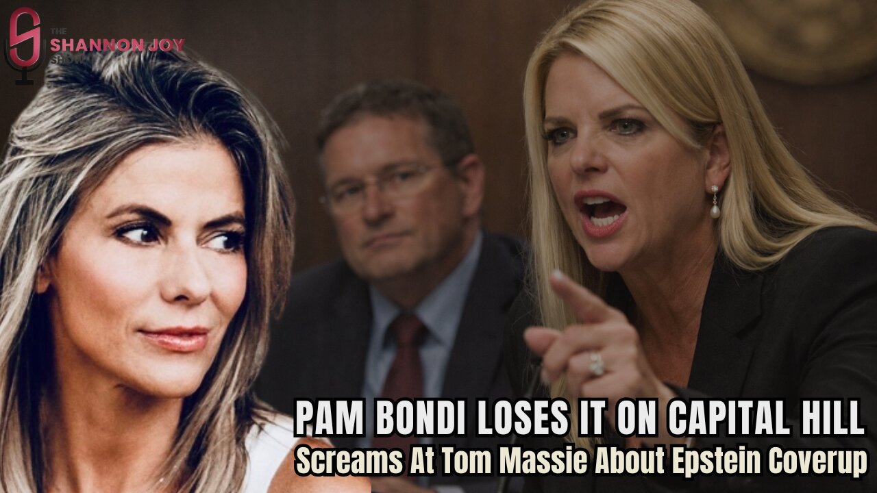 🔥SJ LIVE Feb 12 - Pam Bondi LOSES IT On Capital Hill, Screams At Tom Massie About Epstein Coverup🔥