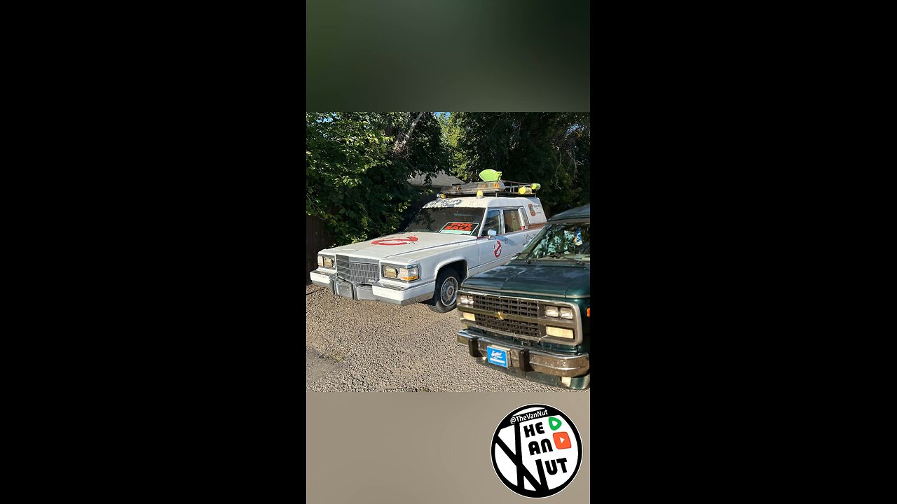 GHOSTBUSTERS CAR FOR SALE Drumheller Alberta #ghostbusters #ambulance #stationwagon #80s #1984
