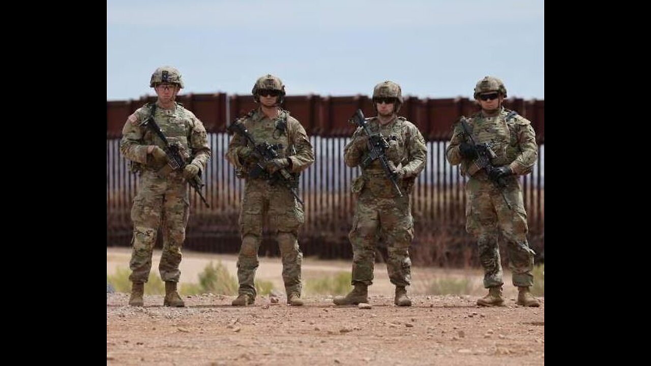 Trump OK's Military to Secure So. Border on Public Lands