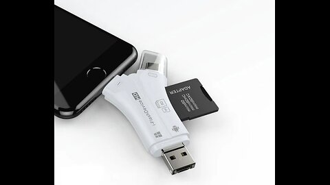 6-In-1 USB Reader And Flash Drive - Connect And Store Everything On A Single Piece