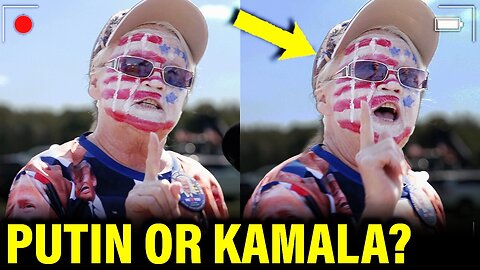 Trump Supporter LOSES HER MIND over Simple Question
