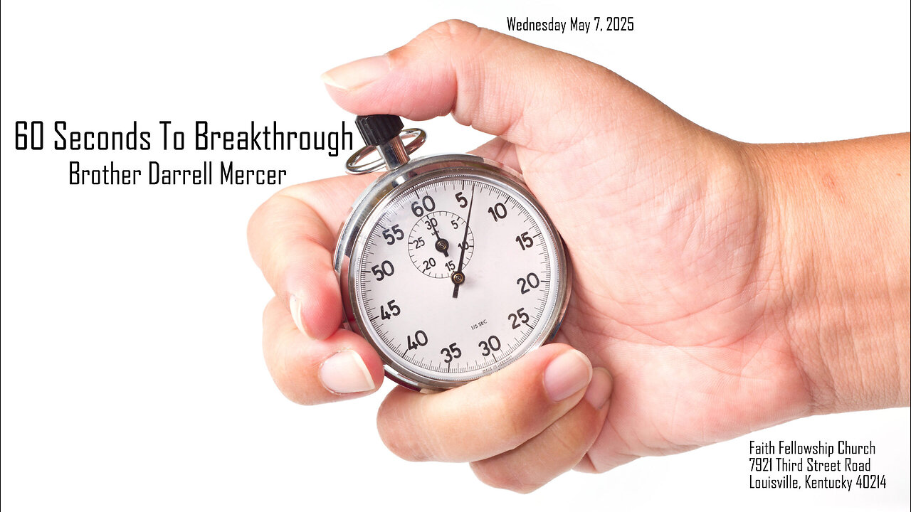 60 Seconds To Breakthrough