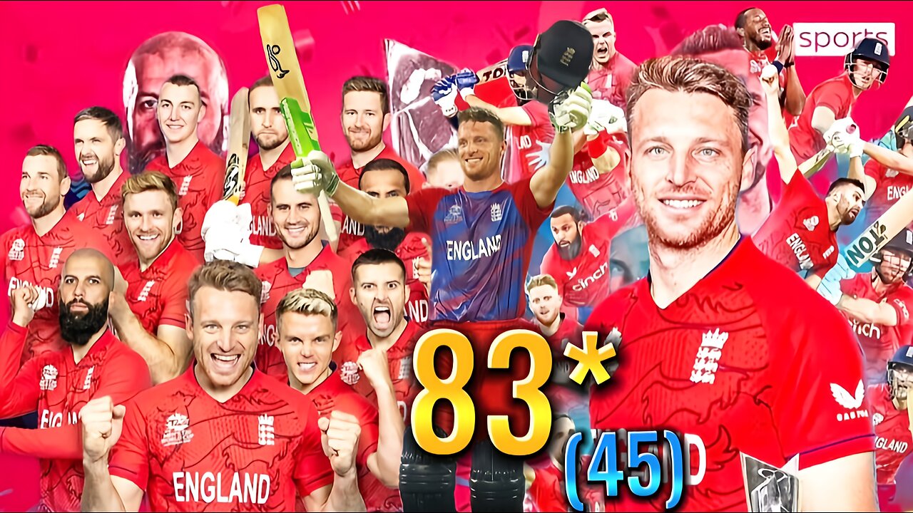 Josh Buttler’s Epic 83 Runs in 45 Balls | ENG vs WI 2nd T20 Highlights!"