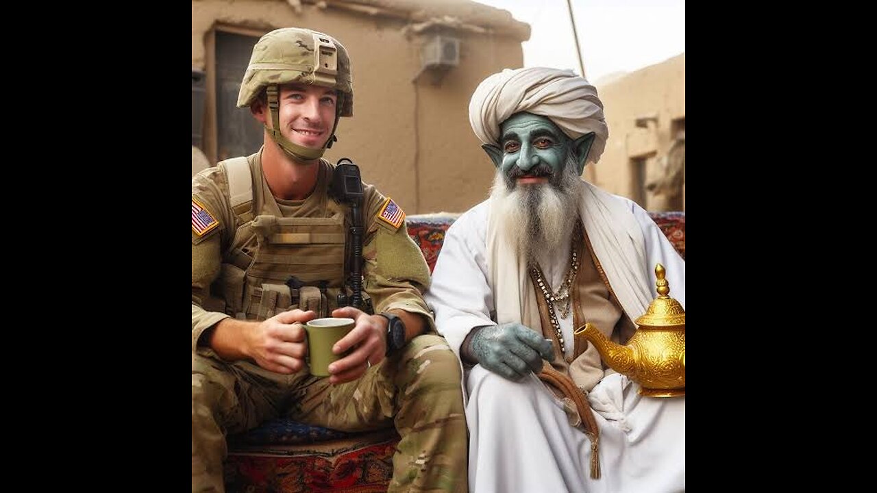AFGHAN GENIE POSSESSED US MARINE: DEMONIC INTRUSION SATANIC DECEPTION DEMONS IN ISLAM