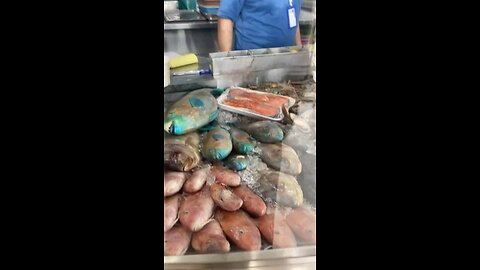 Fish market in Saudi Arabia