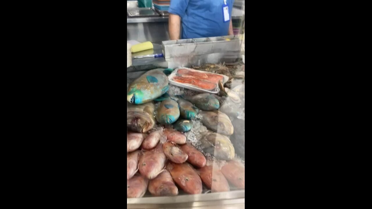 Fish market in Saudi Arabia