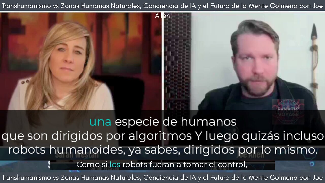 Transhumanismo vs Zonas Humanas Naturales, de IA y el Futuro de la Mente Colmena con Joe Allen