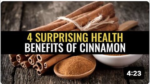 "Unexpected Health Advantages of Consuming Cinnamon"