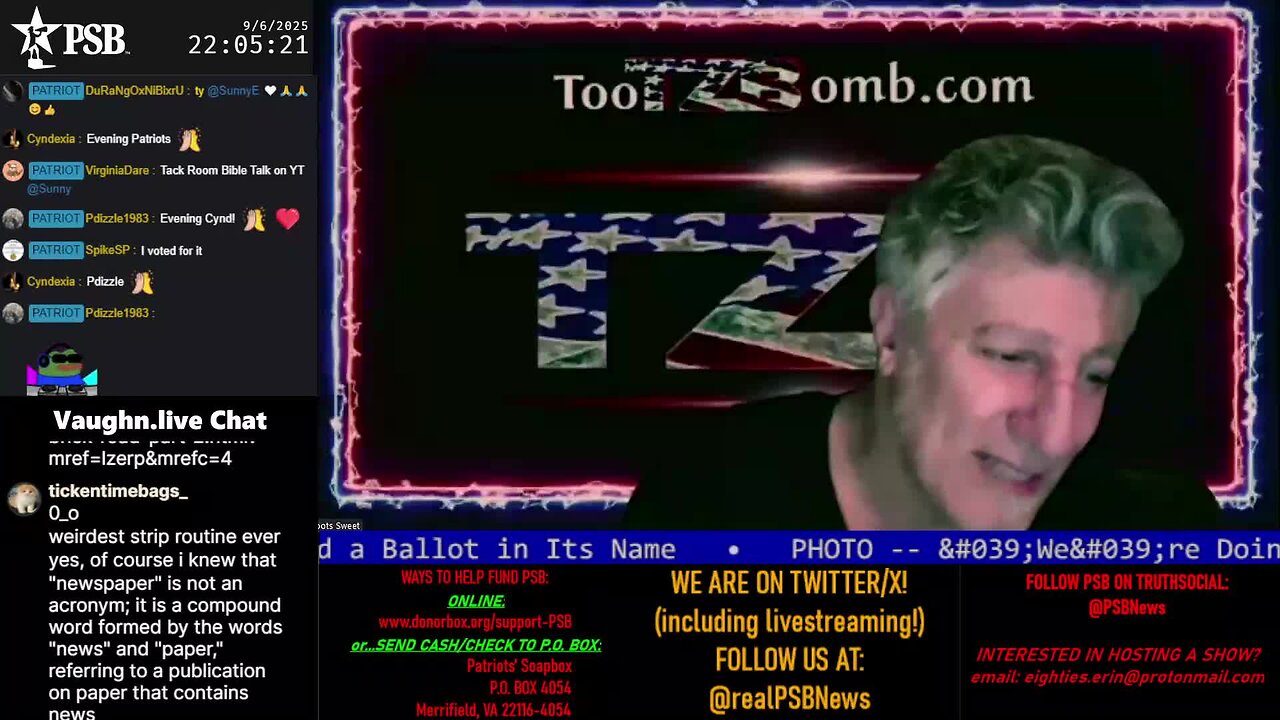 2025-09-06 22:00 EDT - Your Voice, Your Call: with Chris Moore