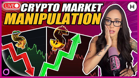 PAY ATTENTION CRYPTO MARKETS ARE BEING MANIPULATED