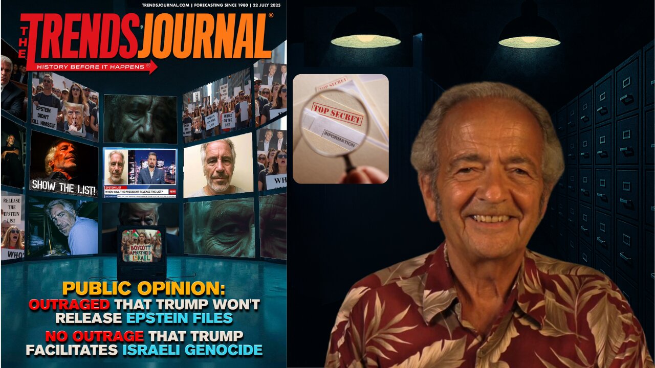 OUTRAGE OVER TRUMP NOT RELEASING EPSTEIN FILES, NO OUTRAGE THAT HE FACILITATES ISRAELI GENOCIDE