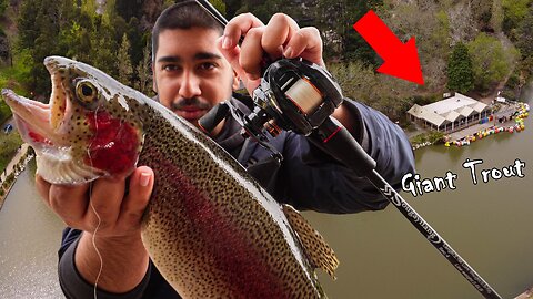BFS Fishing for Stocked Trout at Karkarook Lake