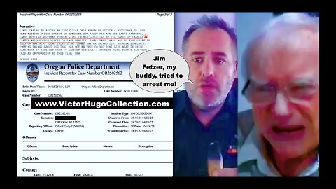 Jim Fetzer Backstabs Alcoholic Ally Charles Carter Files Criminal Complaint Against Drunken Cohort