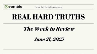 LIVE - Week in review - 6/21/25