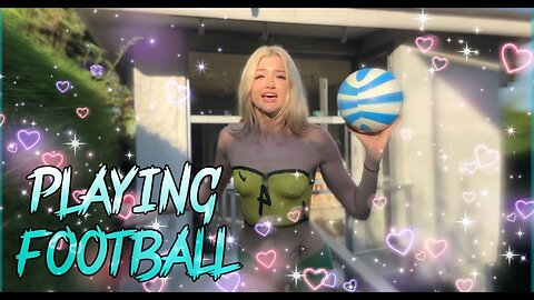 Football Girl Body Art Meets Soccer ⚽️💫