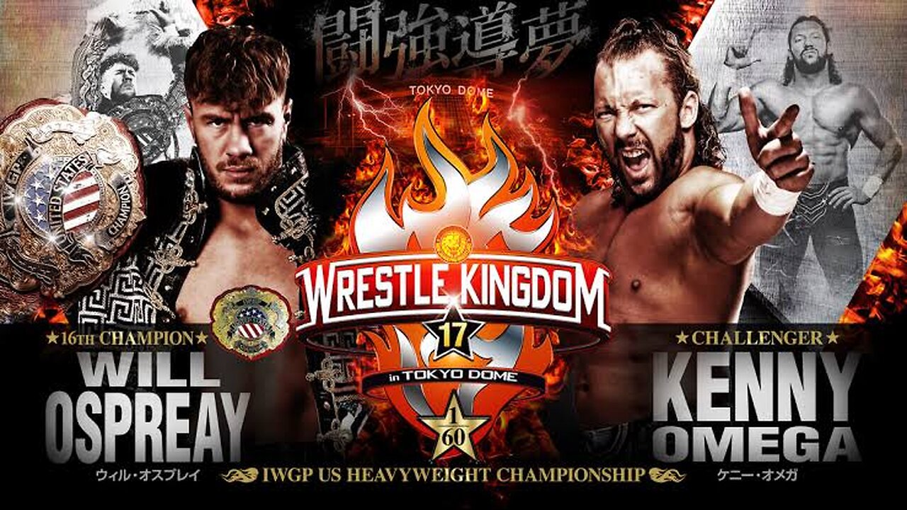 EPIC BATTLE BETWEEN WILL OSPREY AND KENNY OMEGA
