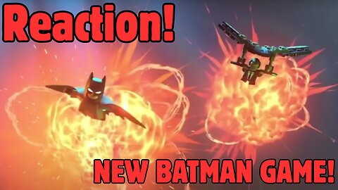 🔥 Reacting to the NEW LEGO Batman Game Reveal Trailer + Exclusive Dev Interview! 🦇🧱