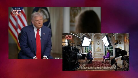 🔥The White House just released the FULL uncut version of POTUS' 60 Minutes interview