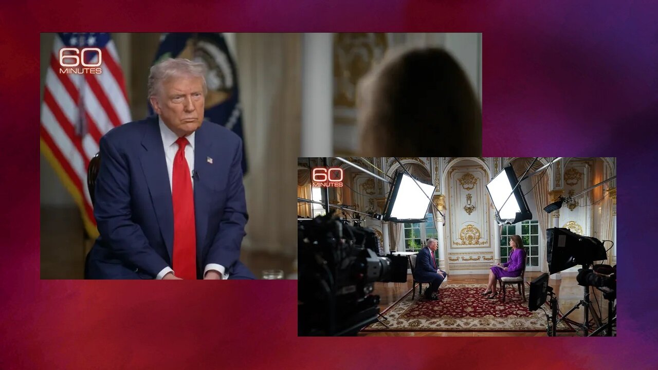 🔥The White House just released the FULL uncut version of POTUS' 60 Minutes interview
