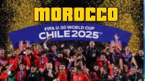 Morocco Celebrate U20 Soccer Team World Champions