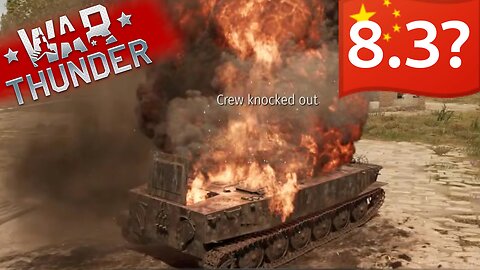 Horrible lineup, nearly stock? Suffering! ~ 🇨🇳 China 8.3-ish [War Thunder]