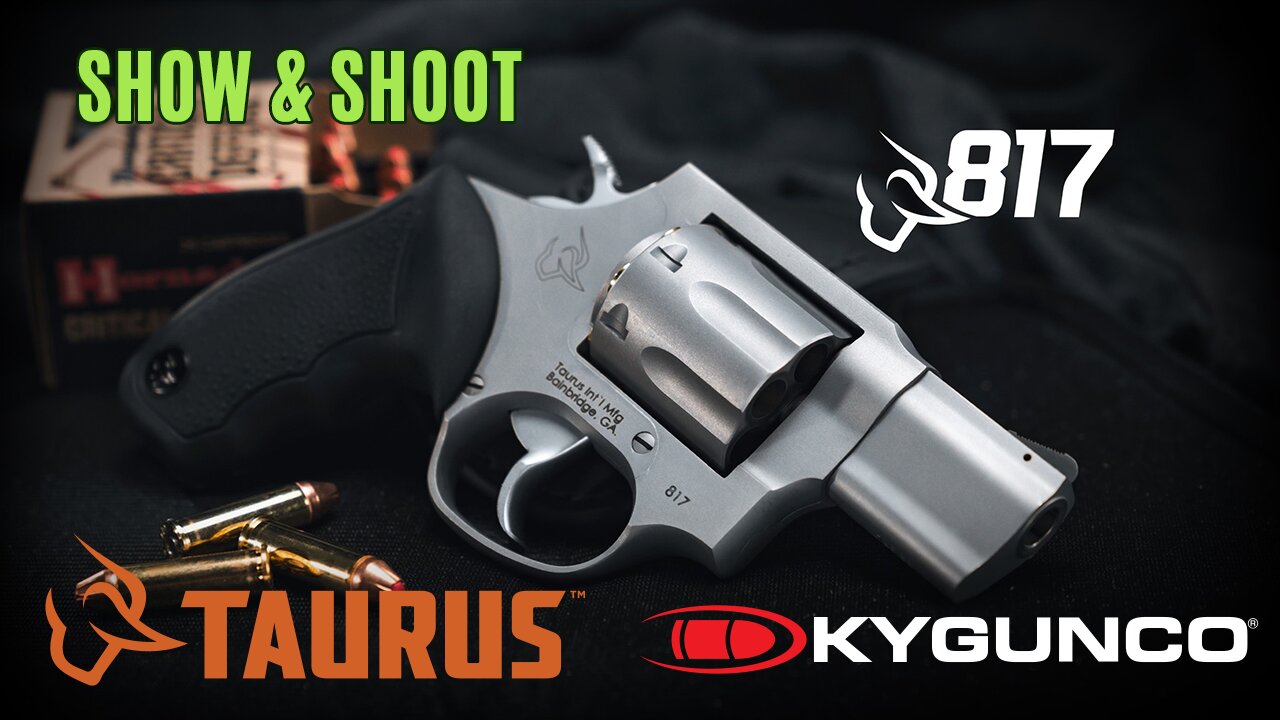 The New Taurus 817 - 7 Shot Revolver! Show and Shooting now at KYGUNCO!