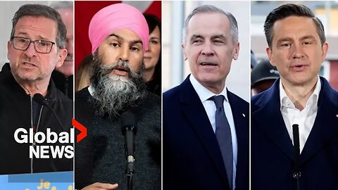 Canada election 2025: Party leaders make their final campaign push