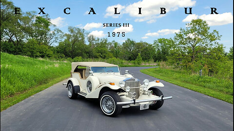 1975 Excalibur Series III Drive and Walkaround 3mins