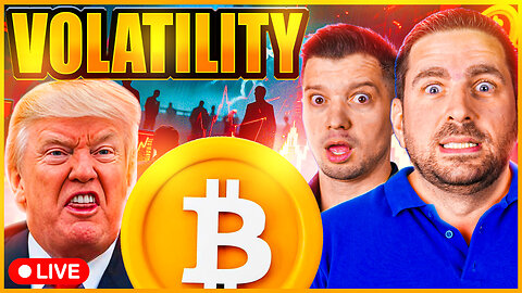 Bitcoin Drops as Volatility Spikes (Massive Liquidations!)