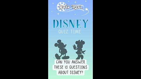 Disney Quiz: Can You Answer These 10 Magical Questions? ✨🏰 | Ultimate Disney Challenge!