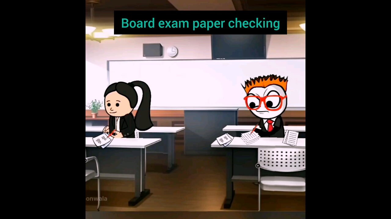 Board exam paper checking