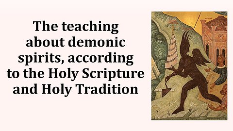 Orthodox teaching on demons