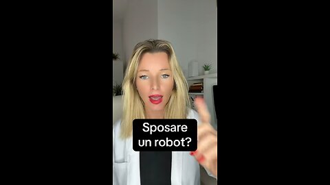 Sposare un robot?