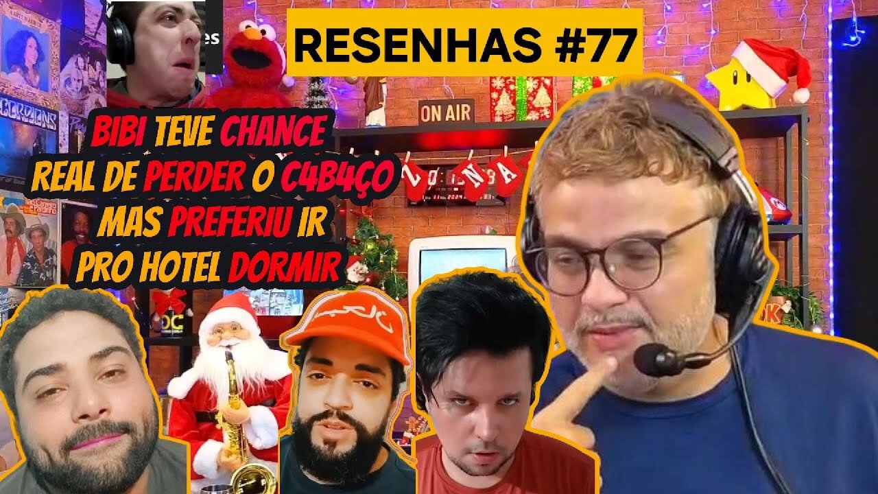 BIBI PREFERIU IR PARA O HOTEL DORMIR COM O MARCIANO , DO QUE SAIR PARA PERDER O C4B4ÇO(26.11.2024#2)