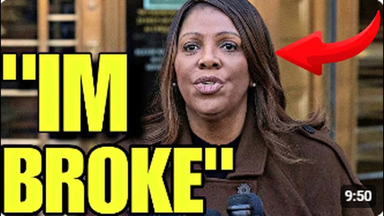 Letitia James Suffers Mental BREAKDOWN after she goes BROKE and BEGS For Money _ INDICTMENT COMING
