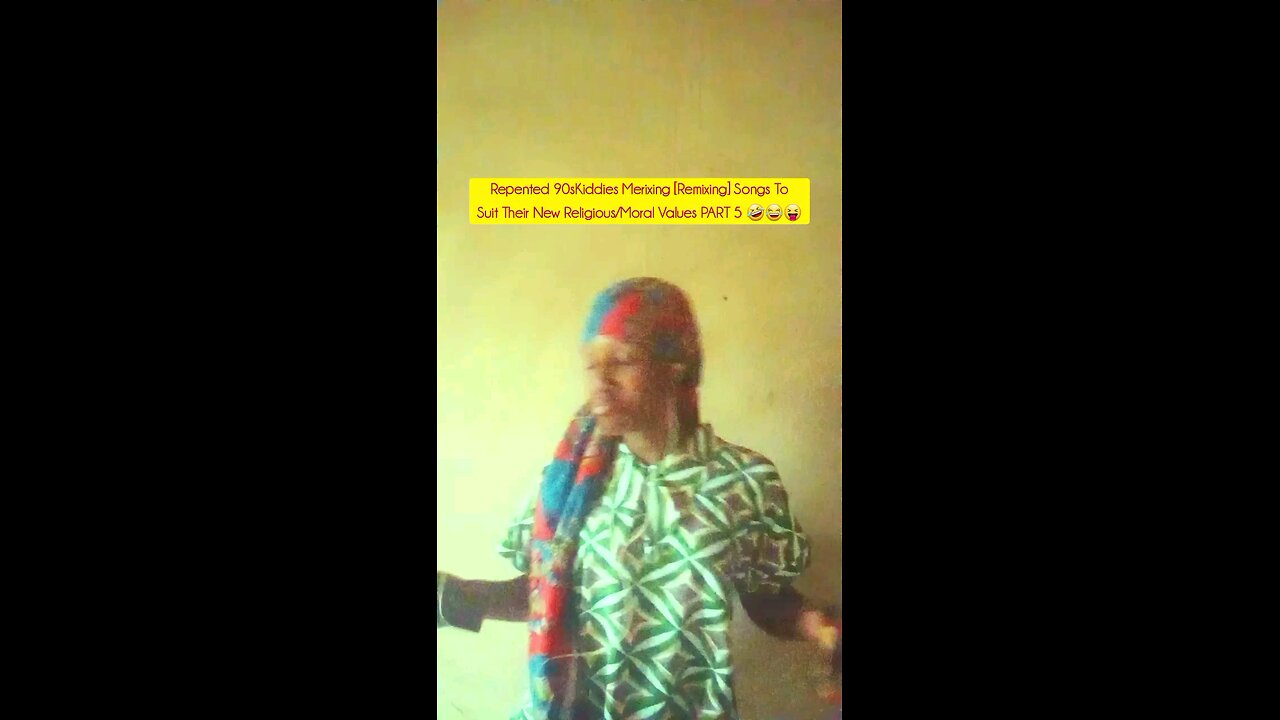 Repented 90sKiddies Merixing Songs To Suit Their New Religious/Moral Values PART 5 🤣😂😝 @Omawumi