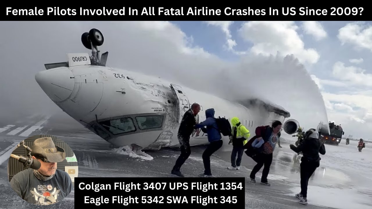 Female Pilots Involved in All Fatal Airline Crashes in the US Since 2009?