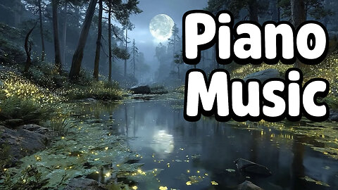 Whispers of the Forest 🌙✨ Piano Music for Deep Relaxation & Focus