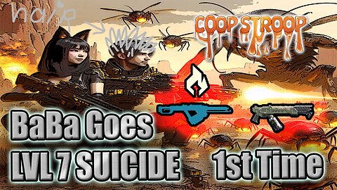 BaBa Goes LEVEL 7 SUICIDE #helldivers2 #vtuber #gamergirl