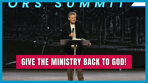 Pastor Jentezen Franklin at the Faith Forward Pastors' Summit 2025