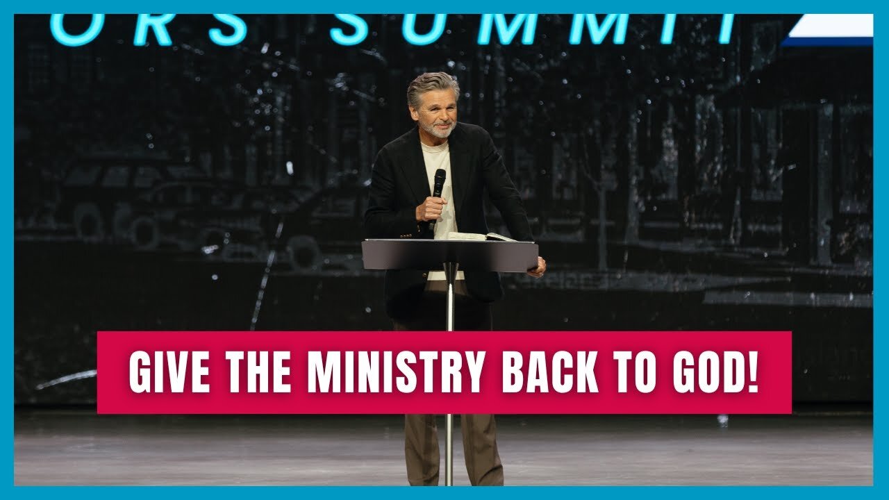 Pastor Jentezen Franklin at the Faith Forward Pastors' Summit 2025