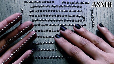 ASMR Scratching Rhinestones (no talking)