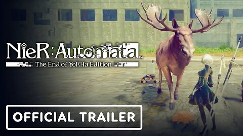 Nier - Automata The End of Yorha - Official World Overview - City Ruins Tra