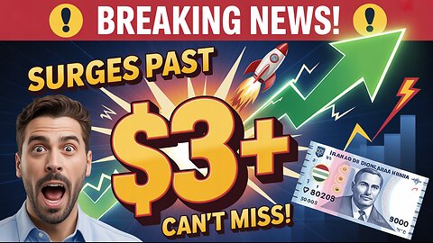 Iraqi Dinar Skyrockets Past $3! Don’t Miss This Dinar IQD Value Update! 💥 Today’s Breaking News