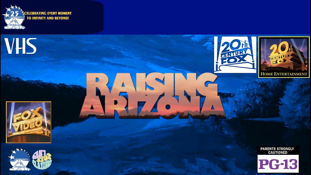 Opening and Closing to Raising Arizona (1987 Film) 1995 A.D. VHS