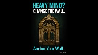 Heavy mind? Change the wall.