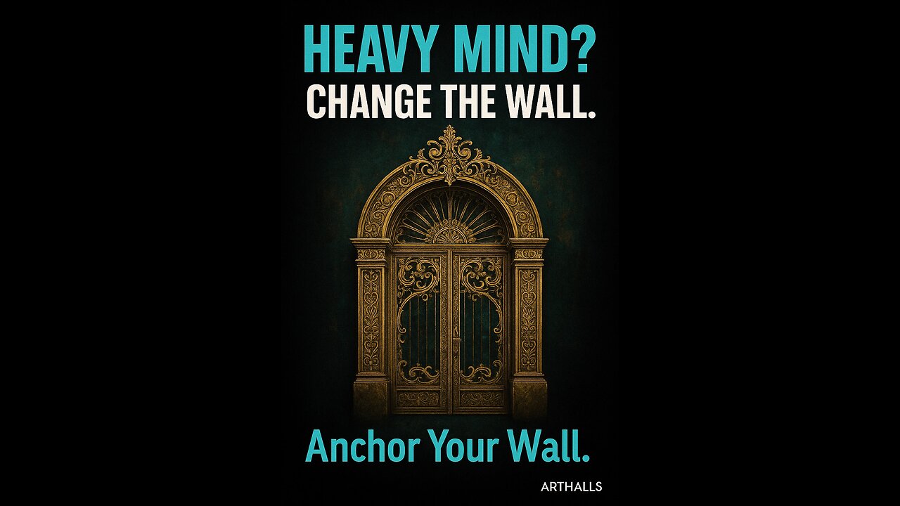 Heavy mind? Change the wall.