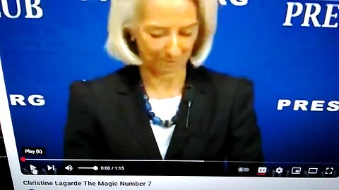Number 7 - Christine Largarde.