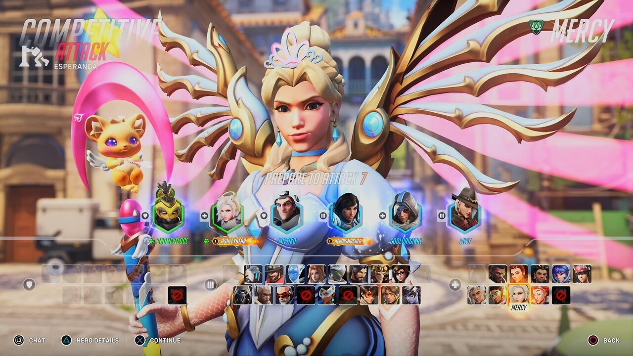 Overwatch 2 Mercy Gameplay (No Commentary)